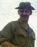 Lt. Cohn on Cambodia Border